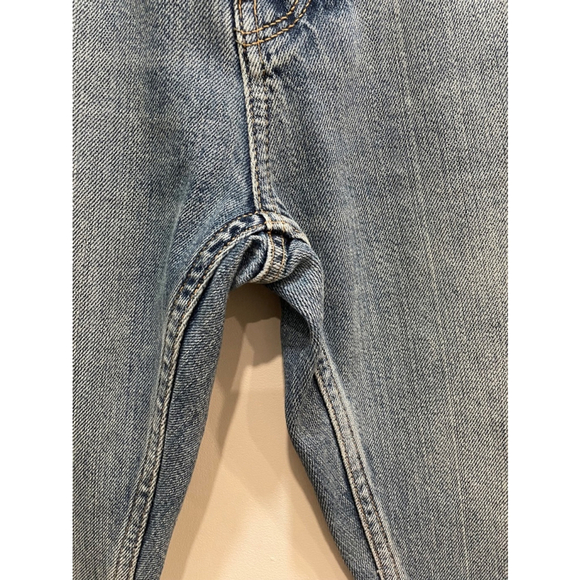 Massimo Dutti Women’s Button Fly Straight Leg Mid wash Denim Jeans Size 4 - Picture 4 of 16